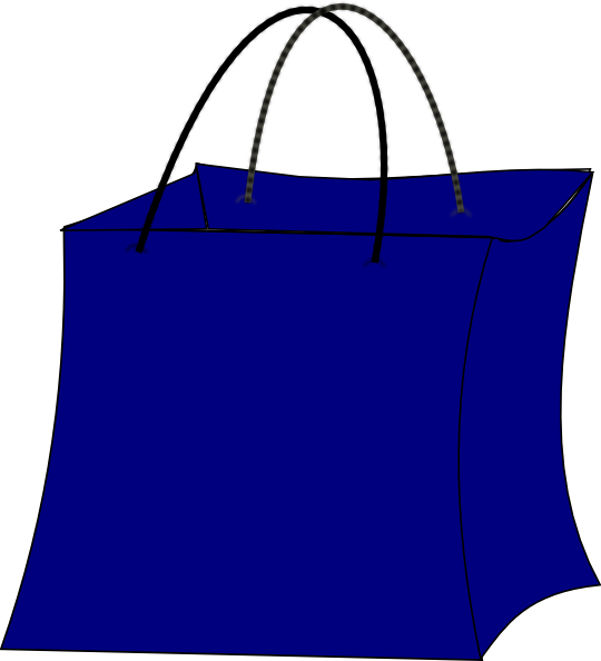 Trick Or Treat Bag Clip Art At Clker - Treat Bag Clip Art (540x594)
