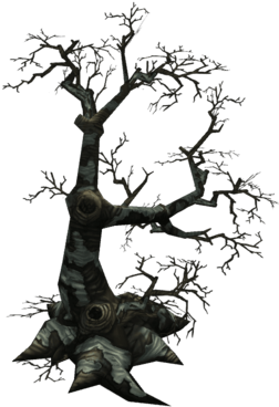 Low Poly Dead Tree Set 3d Model Low-poly Obj Fbx Ma - Red Pine (500x500)