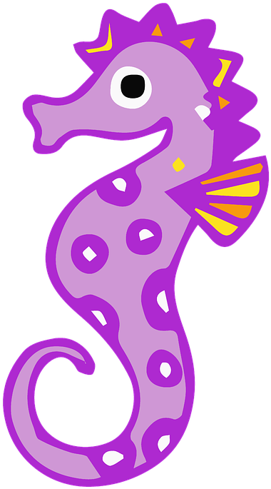 Cliparts Seahorse Sillhoetts 12, Buy Clip Art - Color Matching Worksheets For Kindergarten (415x720)