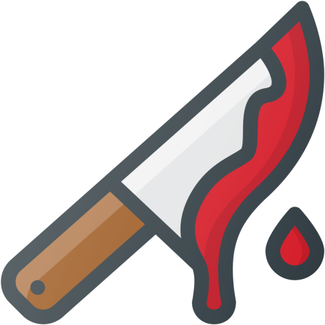 Knife, Blood, Blody, Kill, Halloween Icon - Knife Blood Emoji (512x512)