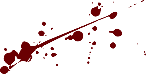 Image - Blood Splatter Png (590x300)