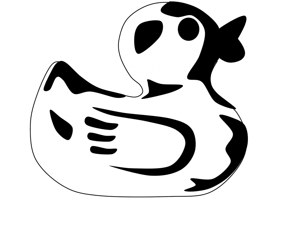 Rubber Duck On Water Stock Photos Image 13748623 296532 - Clip Art (940x746)