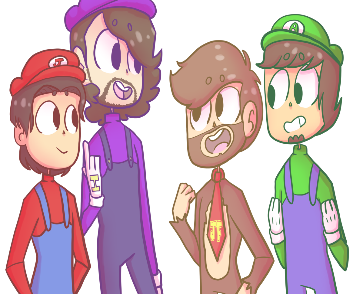 Fan Art Peanutbuttergamer Pbg Austin Hargrave Space - Cartoon (1280x971)