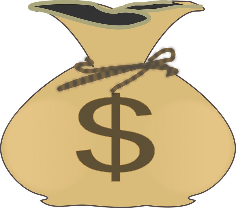 Money Bag Clip Art Download - Bolsa Con Signo Pesos (1280x1126)