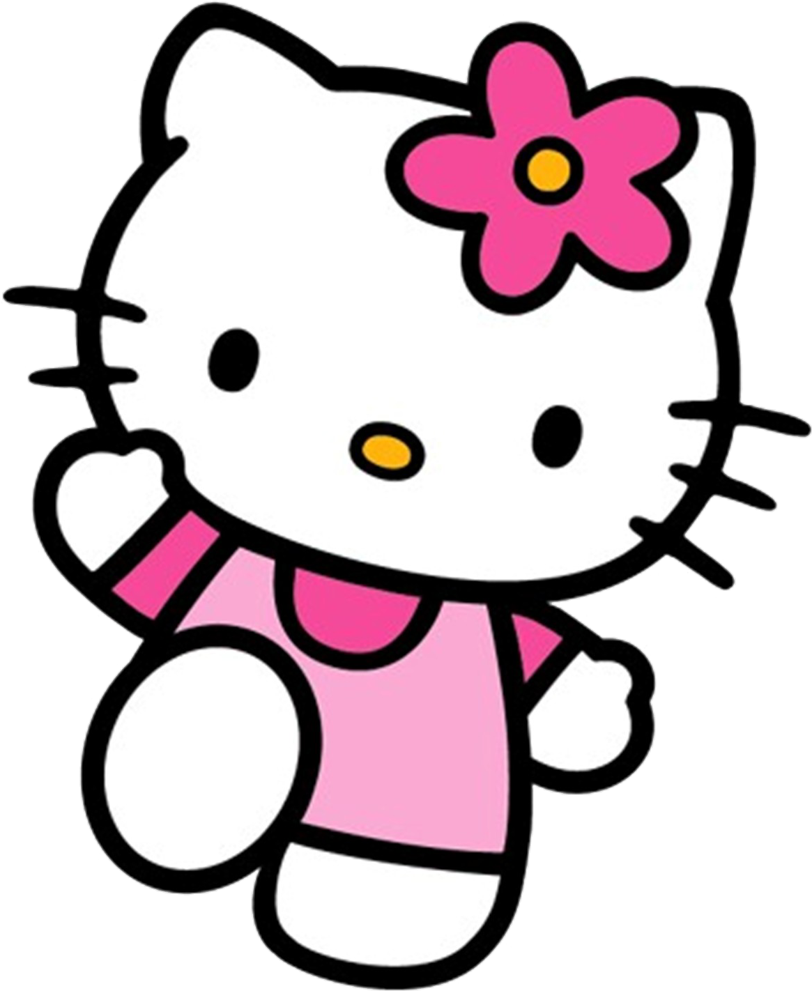Hello Kitty Angel Clipart - Cute Hello Kitty (1169x1436)