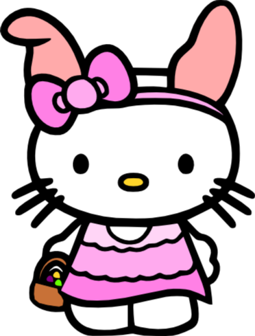 Crafting - Hello Kitty Coloring Pages (372x489)