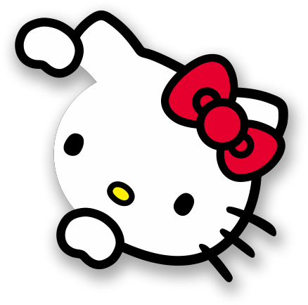 Pegatinas Coches Motos Hello Kitty 2 - Iphone X Hello Kitty Background (500x500)