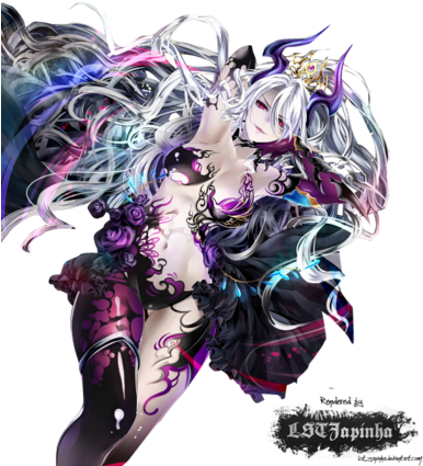 Render Devil Girl By Lstjapinha - Anime A Devil Girl (400x428)