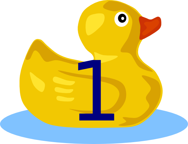 Rubber Ducky Clip Art - Rubber Duck (600x459)
