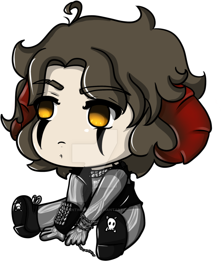 Chibi Demon Danny - Game Grumps Danny Stickers (1024x1365)