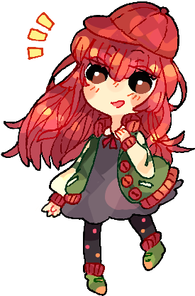 Pam Chibi By Little Mr Demon - Cartoon (300x450)