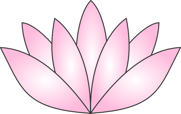 Lotus Clipart Lily Pad Flower - Lily Pad Flower Clipart (600x378)