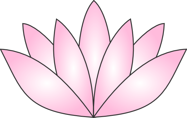 Lotus Clipart Lily Pad Flower - Lily Pad Flower Clipart - (600x378) Png  Clipart Download