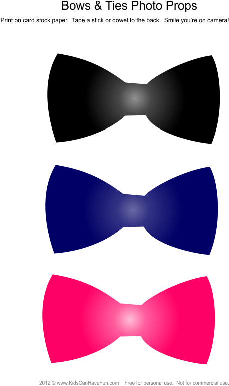 Ties & Bowties Photo Booth Props - Boy Tie Photo Booth (532x768)