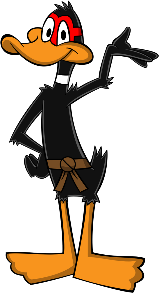 Daffy Duck As Raphael By Ninjawoodpeckers91 - Duffy Duck (698x1145)