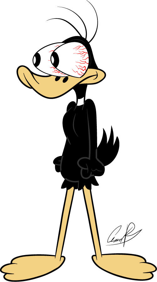 Daffy Duck 2 By Sartoons - Daffy Duck (501x900)