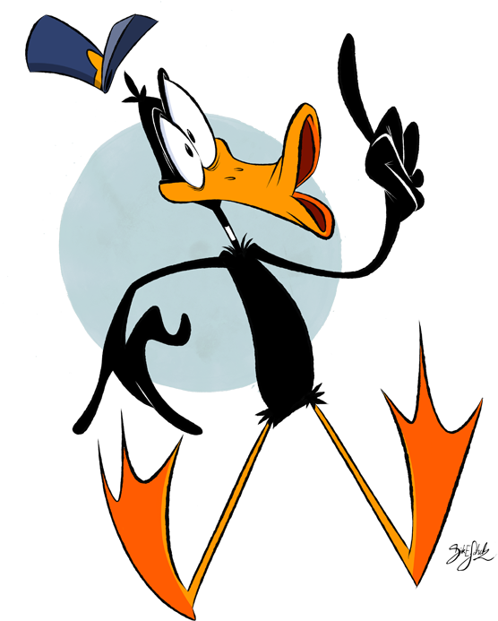Daffy Duck By Themrock - Word Sense (606x793)