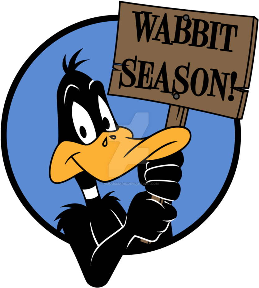 Daffy Duck Icon By Famousmari5 - Daffy Duck Rabbit Season (856x933)