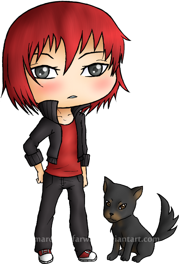 Chibi Castiel And Demon By Marcelinefarway On Deviantart - Castiel (800x1000)