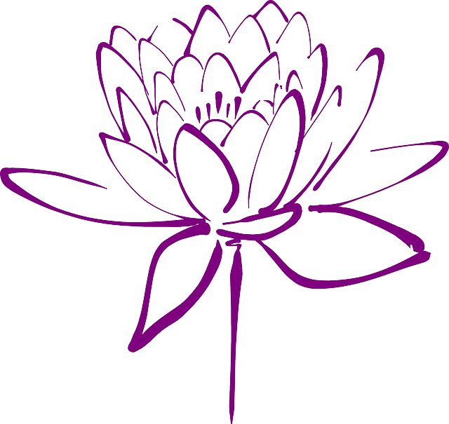 Lotus-307357 640 - Japanese Flowers Clip Art (640x605)