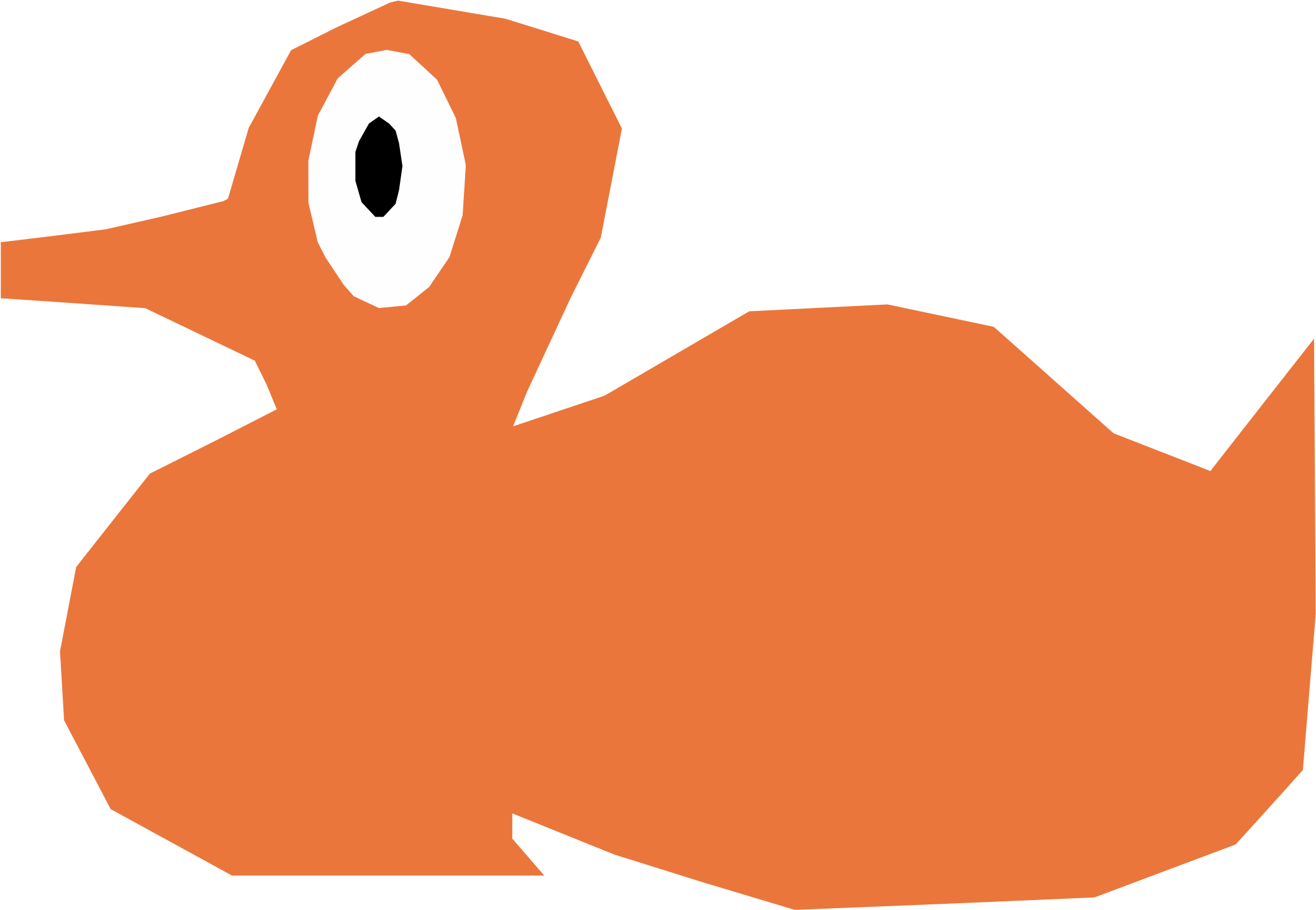 Duck Bird Mallard Clip Art - Duck (2400x1708)