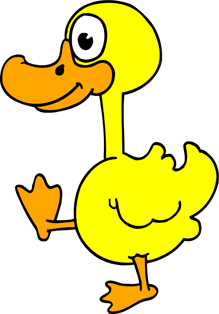 Baby Ducks Rubber Duck Clip Art - Duck Walking Clipart (765x1093)