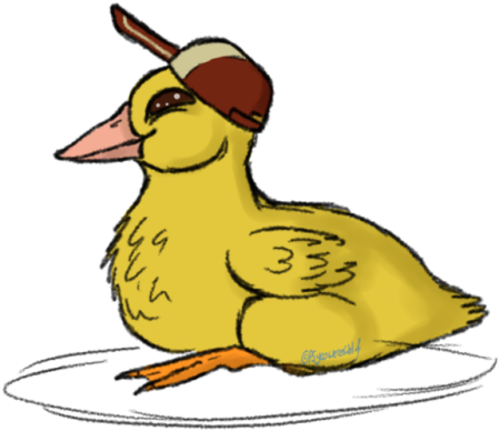 I Only Just Realised How Much I Love Lil Duck, He Would - Duck (500x500)