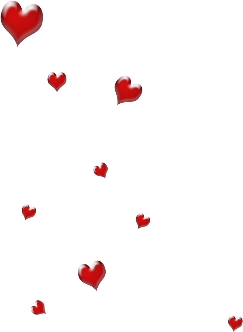 Scattered Hearts Clipart - Pinterest (1200x1200)