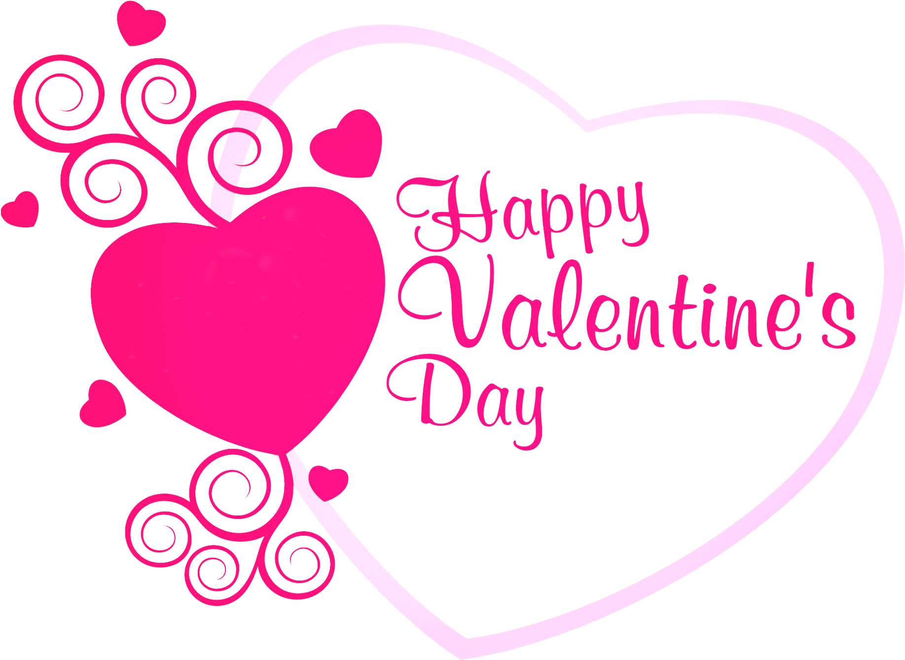 Valentines Day Hearts Happy Valentines Day Pictures - Valentines Day Clip Art (1953x1418)