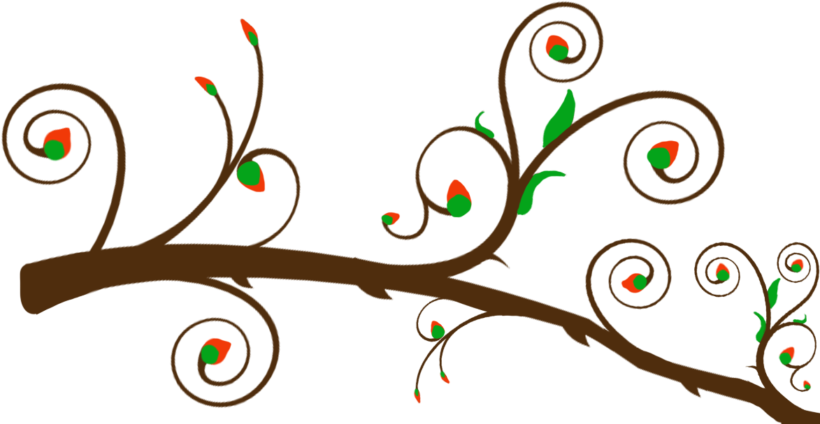 Branch Clipart Horizontal Branch - Tree Branch Vector Png (1305x680)