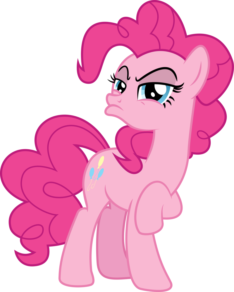 Duckface Pinkie By Illumnious - Mlp Pinkie Pie Vector (800x999)