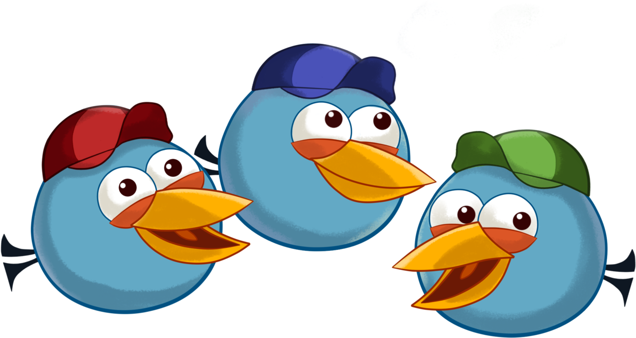 Birds In Caps By Antixi Birds In Caps By Antixi - Jim Jake And Jay (1280x800)