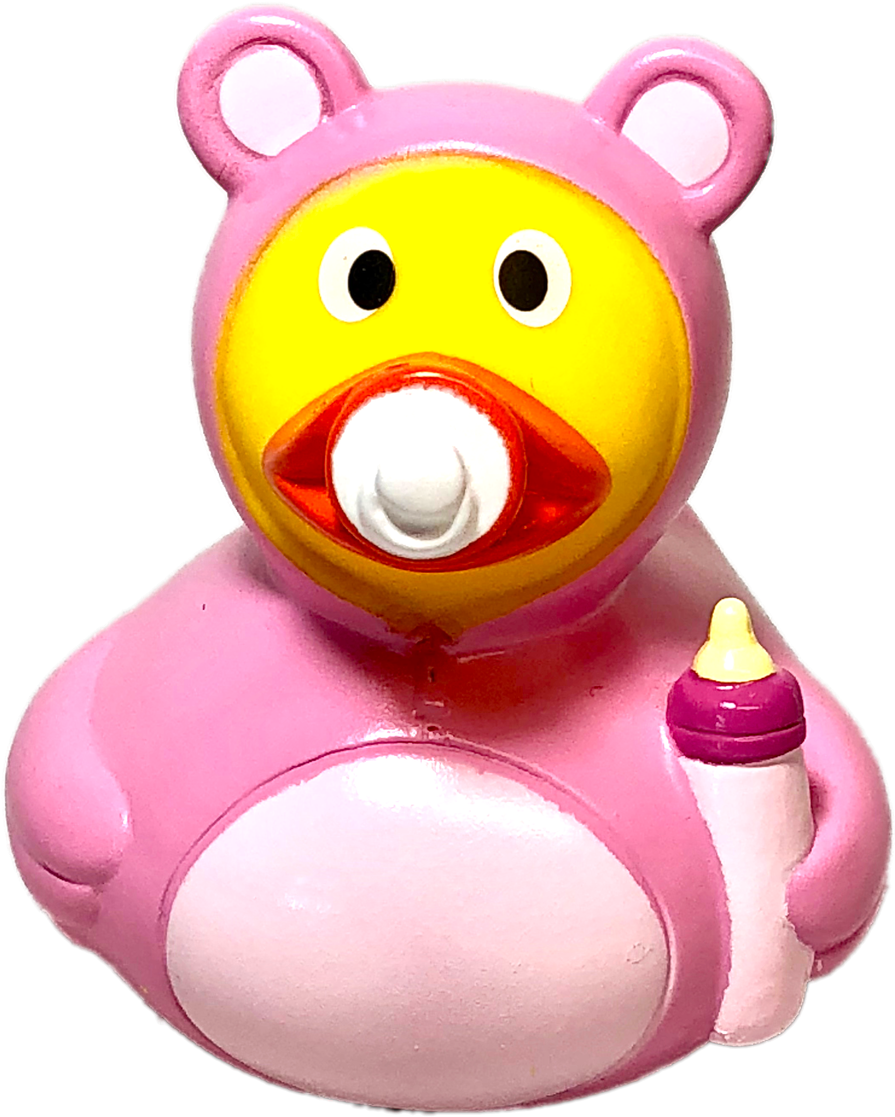 Baby Girl Rubber Duck - Duck (1280x1280)