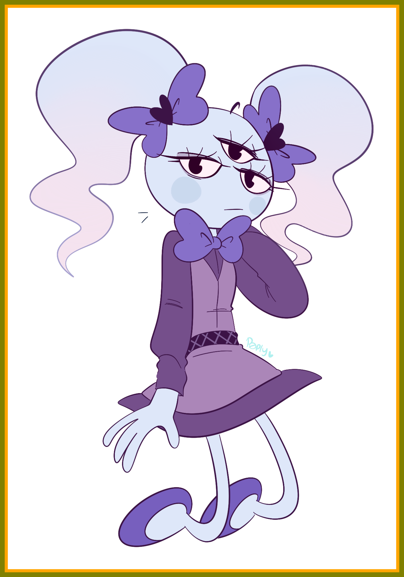 Stunning Abigail Blue Tumblr Image Of Red Carnation - Cuphead (1305x1864)