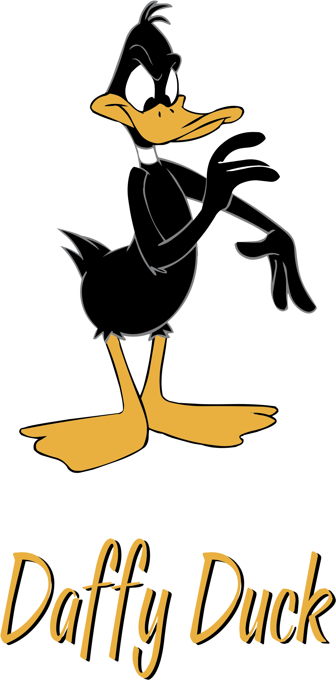 Daffy Duck Logo Png Transparent - Daffy Duck (2400x2400)