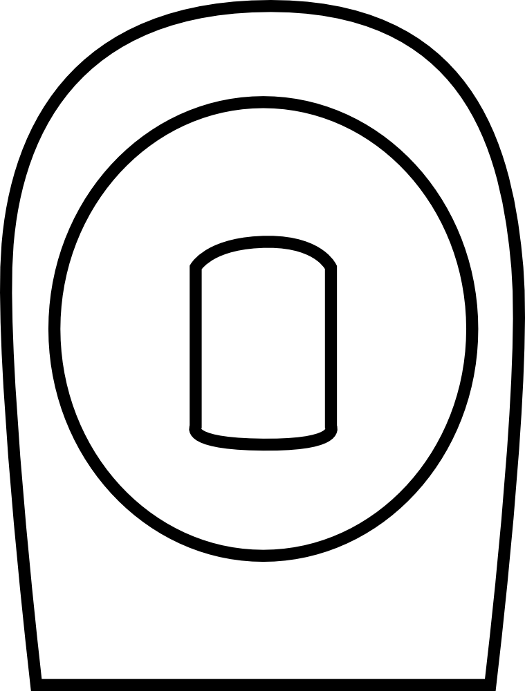 Clip Arts Related To - Toilet Png Icon Top View (1822x2400)