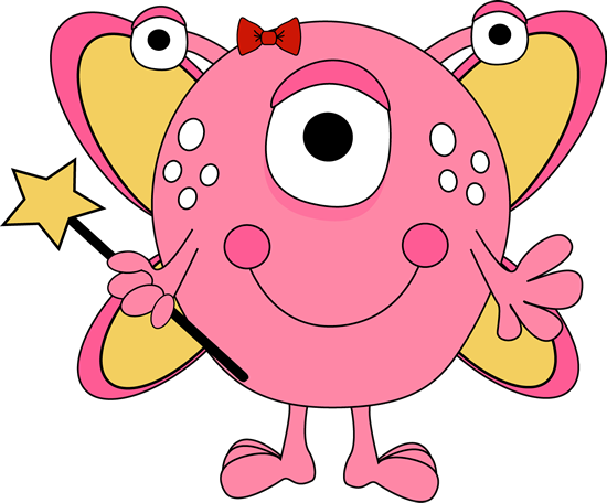 Monster Fairy - My Cute Graphics Monster (550x456)