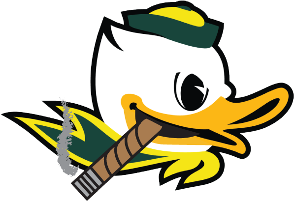 Redskins - Oregon Duck Logo Png (601x438)