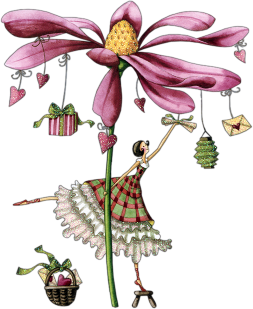 Explore Tube And More - Happy Birthday Woman Art (506x618)