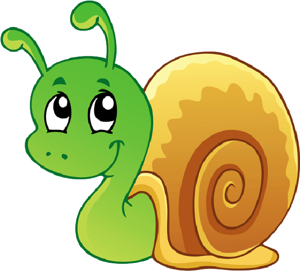 Use These Free Images Of Funny Snails Cartoon Garden - Cartoon Picture Of Snail (600x600)