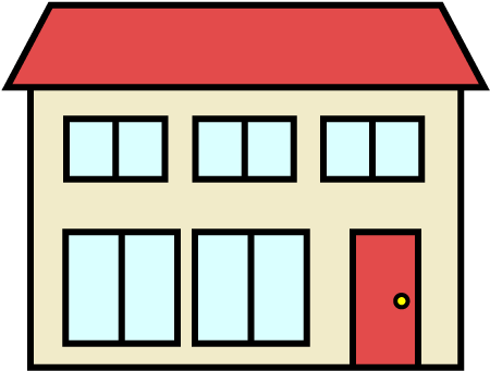 For Download Free Image - Semi Detached House Clipart (480x480)