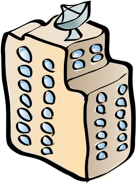 Apartment Cleaning Cartoon Free Building Zazou - Building Clip Art (1061x750)