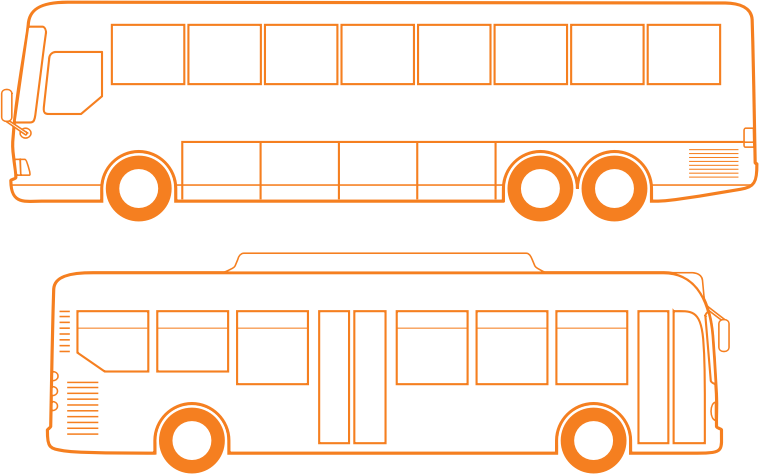 Bus Outlines Clip Art - Bus Outline Vector (759x476)