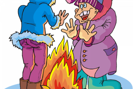 Pin Cold Weather Clip Art Free - Cold Day Clip Art (450x300)