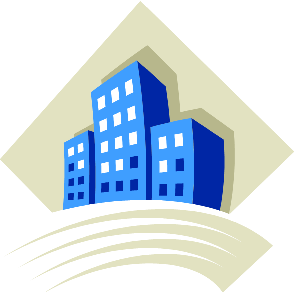 Corporate Building Clipart - Logo Amministratore Di Condominio (586x583)
