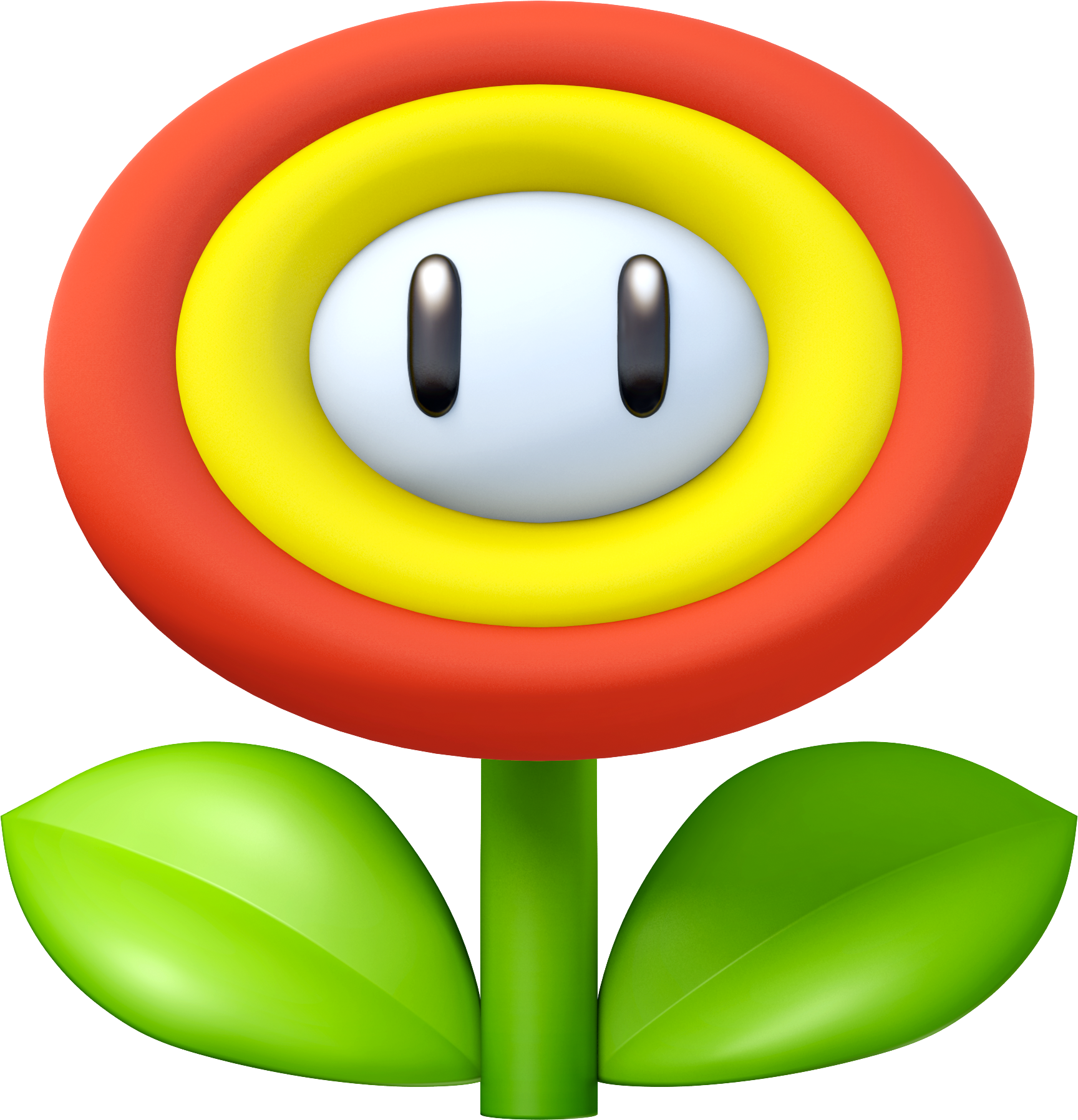 Fire Flower - Super Mario Fire Flower (1728x1796)