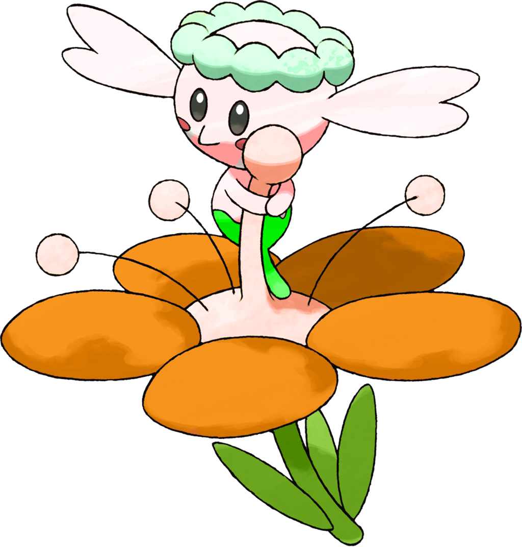 Flabebe By Hgss94 - Flabèbè Shiny (1024x1072)