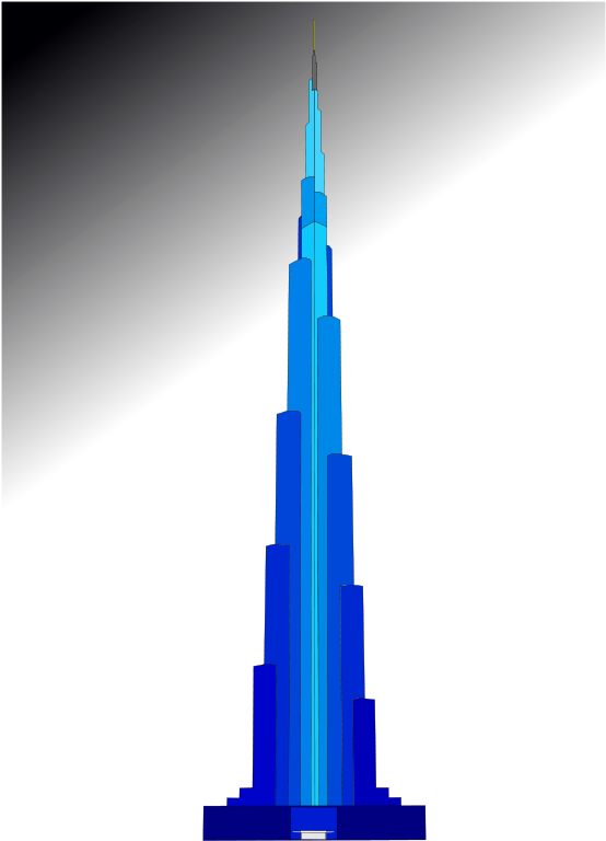 Burj Khalifa Clip Art (1695x2400)