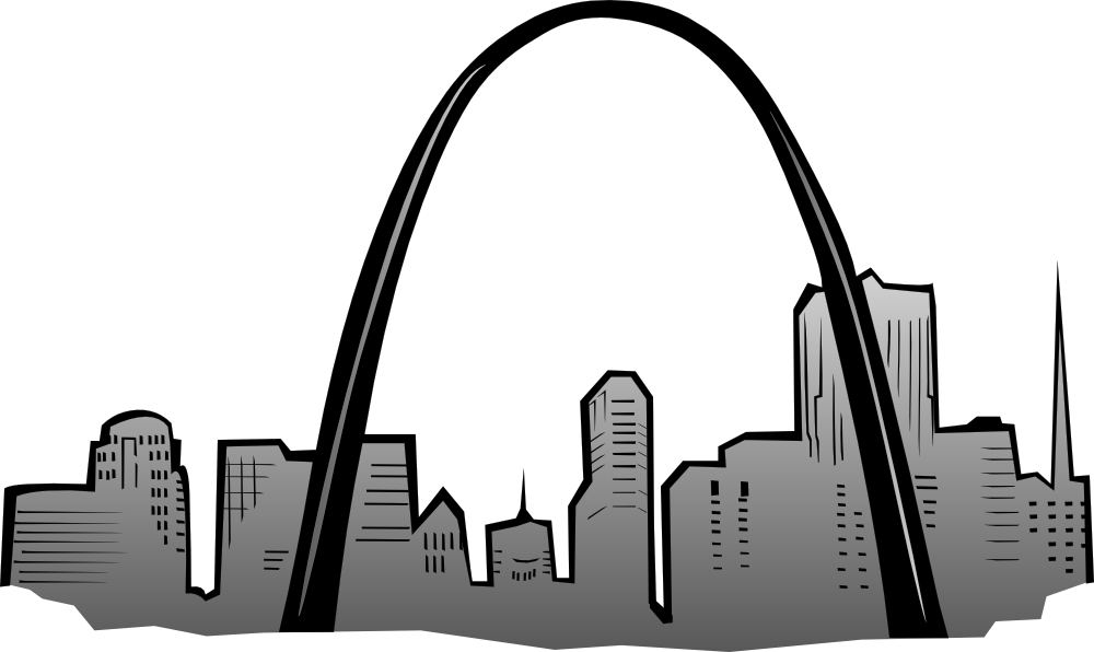 St Louis Arch Clip Art (1331x793)