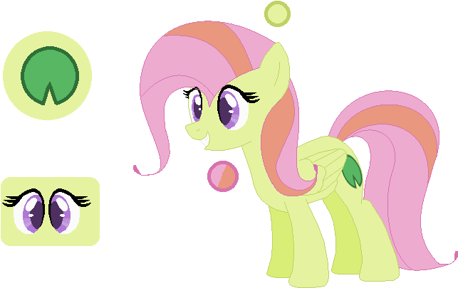 Mlp Lilypad [fluttershy Next Gen Diff Universe] By - Mlp Next Gen Fluttershy (714x444)